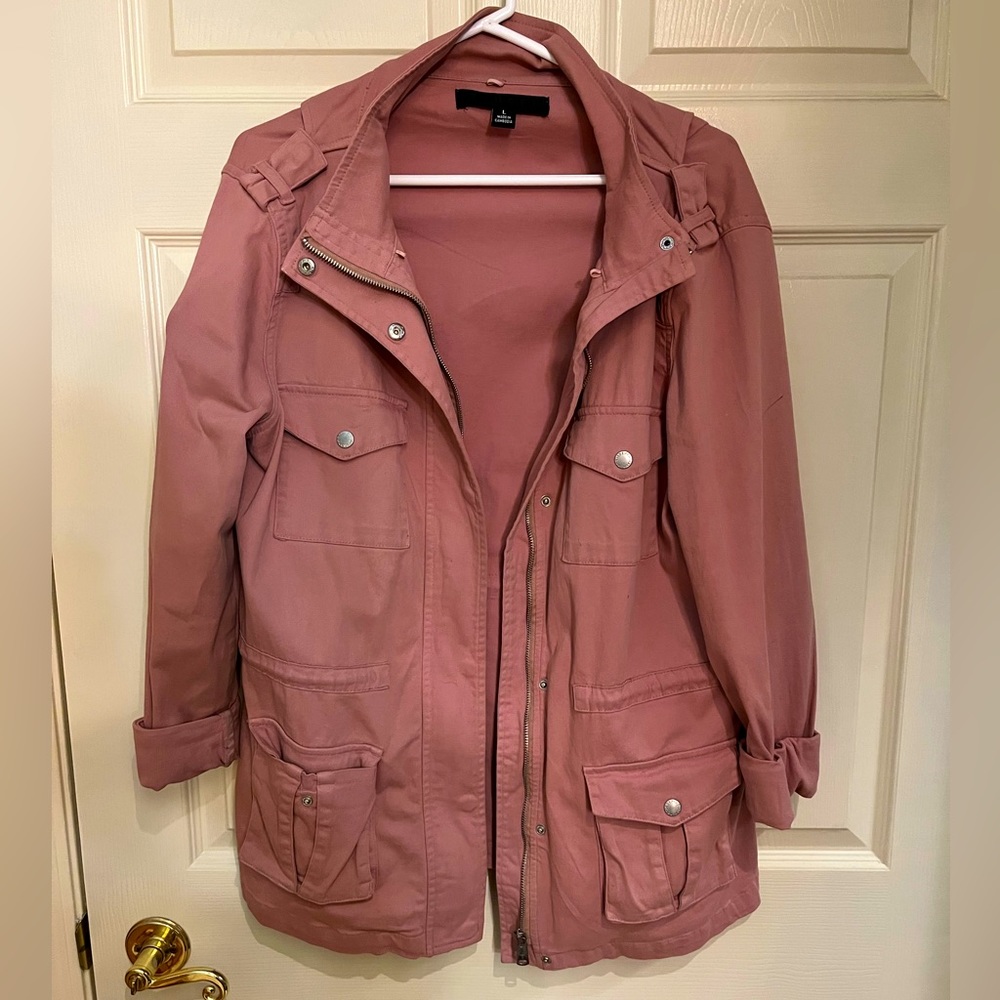 Tinsel jacket, gently used and super cute!